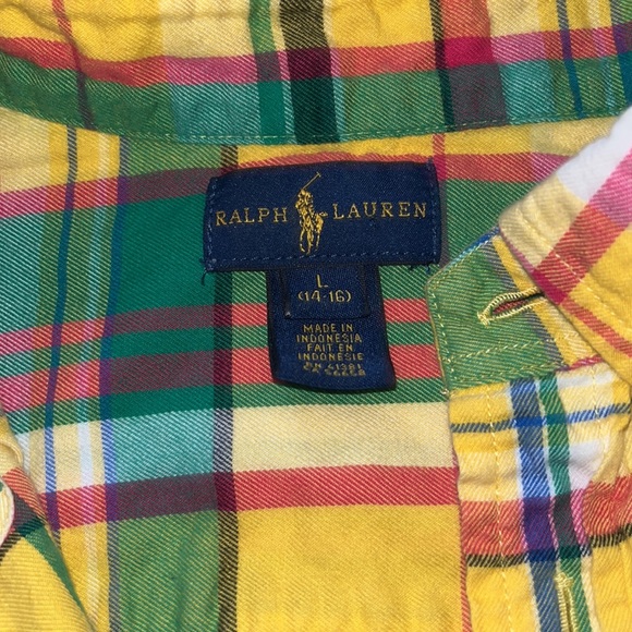 Ralph Lauren plaid shirt - Picture 2 of 2